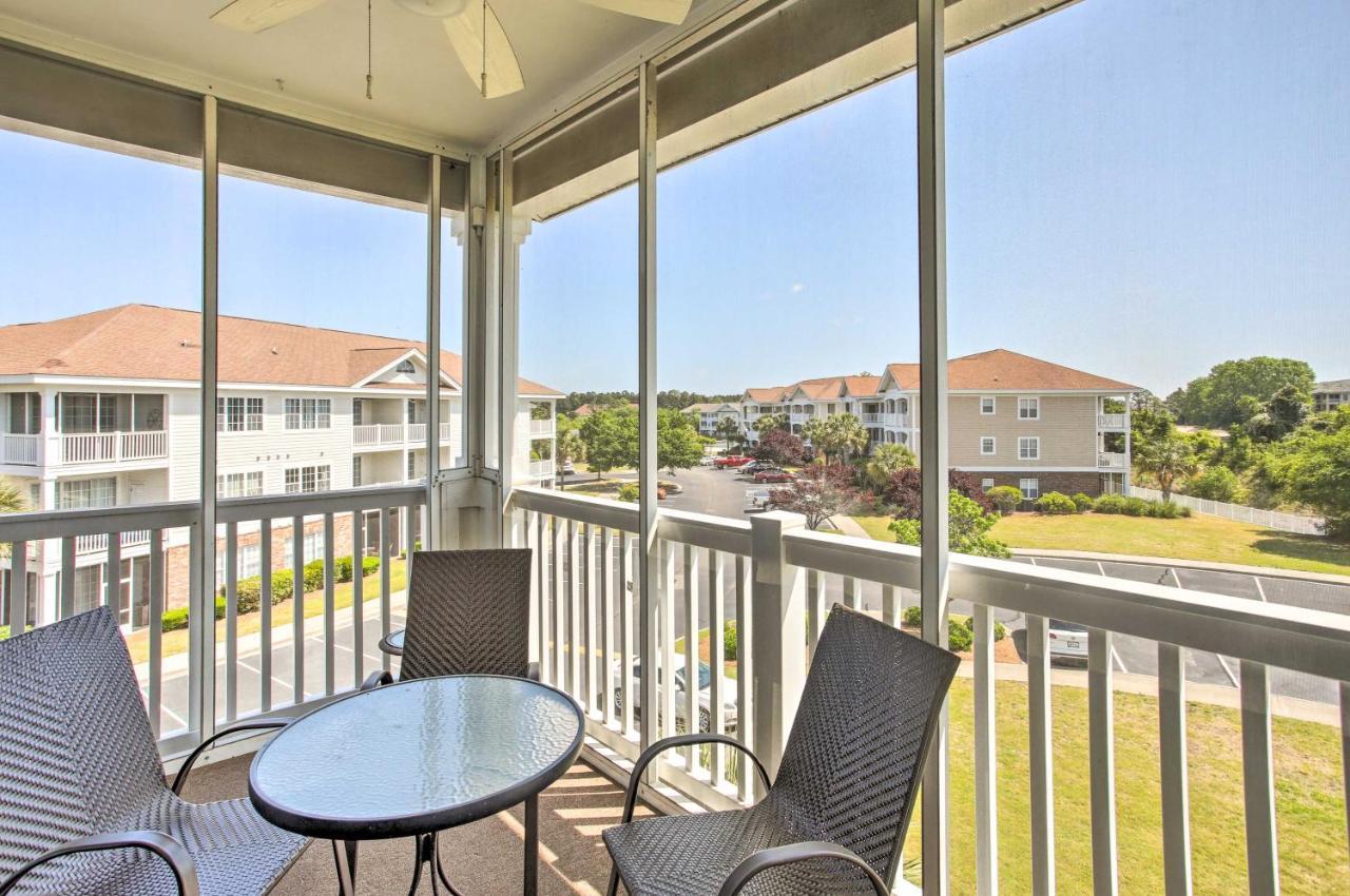 North Myrtle Beach Condo With Private Balcony! Exterior photo