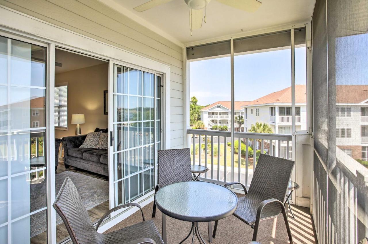 North Myrtle Beach Condo With Private Balcony! Exterior photo